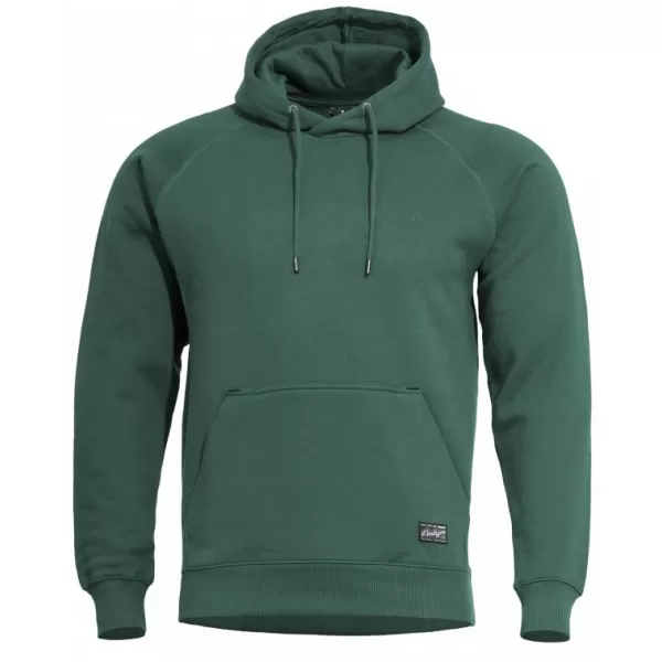  Herren-Sweatshirt PENTAGON PHAETON HOOD STATE OF MIND K09021-ST SPRINGBOCK GRÜN 