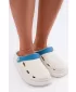 Damenhausschuhe BOTO C73A215 WEISS/BLAU