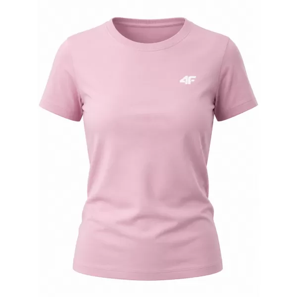  Damen-T-Shirt 4F WMM00TTSHF3306 HELLROSA 