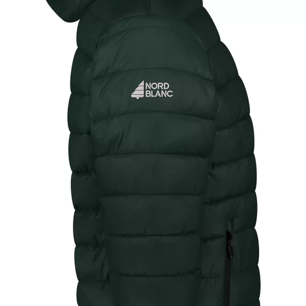  Steppjacke für Herren NORDBLANC BOUND WJM8388 DUNKELGRÜN 