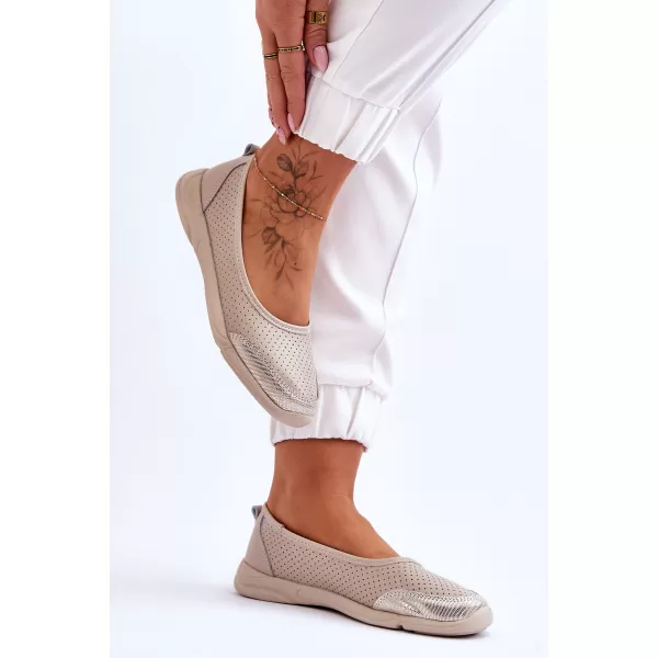  Ballerinas für Damen EVENTO 21PB32-3621 BEIGE 