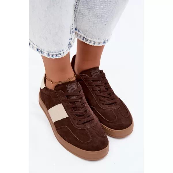  Damen-Sneaker BIG STAR SHOES UU274008 BRAUN/BEIGE 