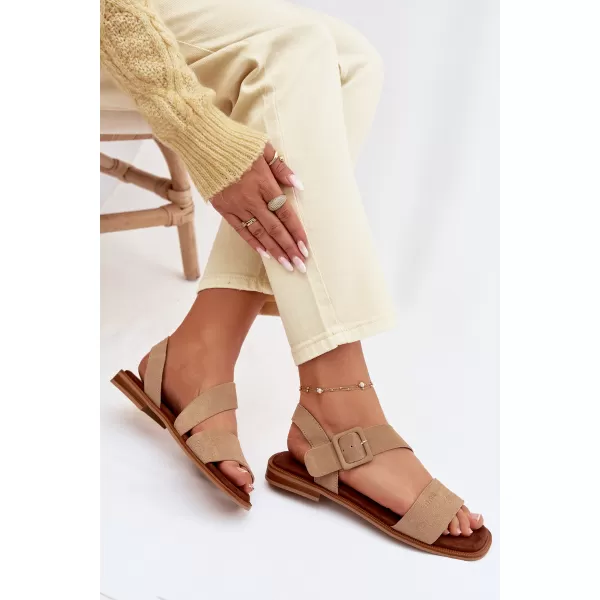  Damensandalen BIG STAR SHOES TT274491 BEIGE 