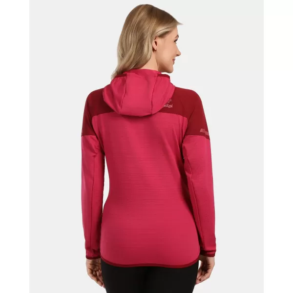  Fleece-Sweatshirt für Damen KILPI MEMPHIS-W 1L0201KI ROSA 