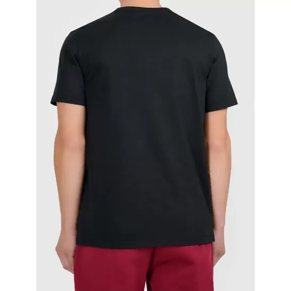  Herren-T-Shirt 4F WAW25TTSHM2373 TIEFSCHWARZ 