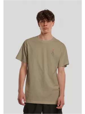 Herren-T-Shirt URBAN CLASSICS TB8997-00176 OLIVE