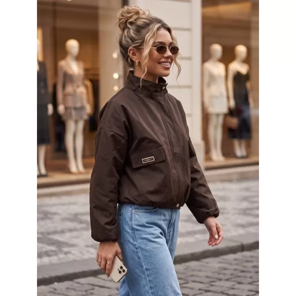  Damenjacke DSTREET TY6022 BRAUN 