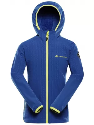 Warmes Kinder-Sweatshirt ALPINE PRO HURAMO KLASSISCHES BLAU