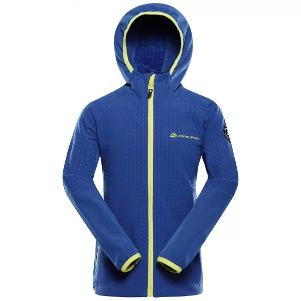  Warmes Kinder-Sweatshirt ALPINE PRO HURAMO KLASSISCHES BLAU 