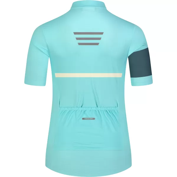  Damen-Radtrikot NORDBLANC ENTHUSIAST NBSLF8084 BLAU 