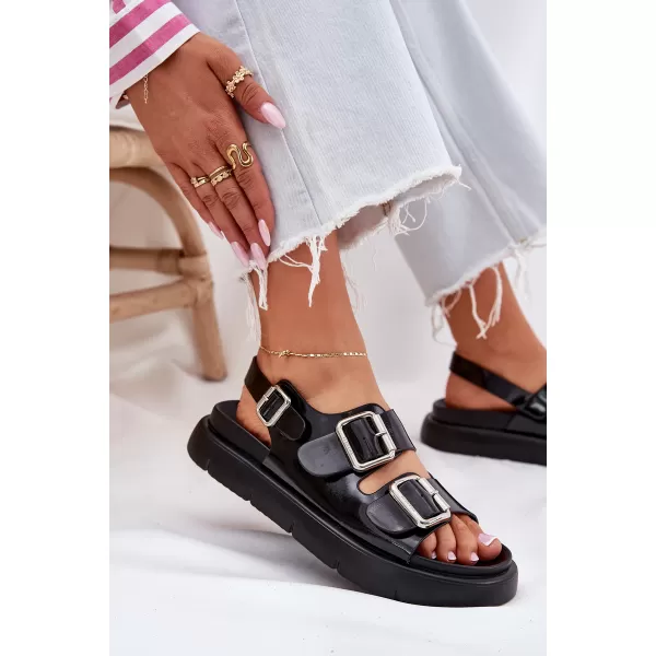  Damensandalen BIG STAR SHOES RR274662 SCHWARZ 