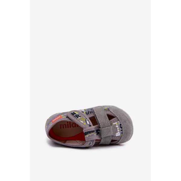  Kinderrucksäcke MILAMI 118/BR-64 GRAU 