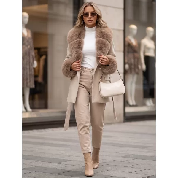  Damenmantel DSTREET TY6078 BEIGE 