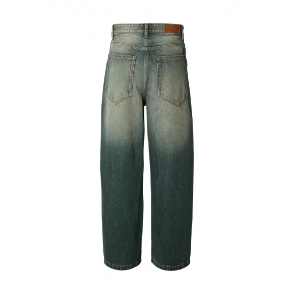  Herrenhosen URBAN CLASSICS TB8055 MITTELBLAU SCHMUTZIG GEWASCHEN 