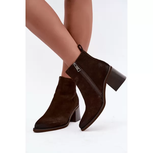  Damen-Stiefeletten VINCEZA 133100 SCHOKOLADE 