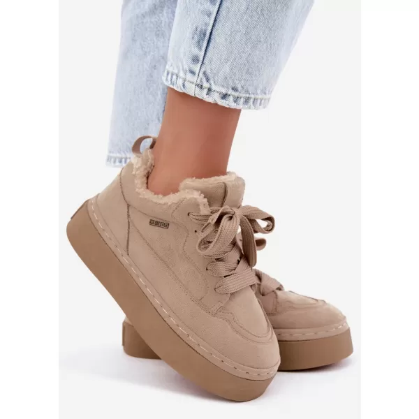  Schneemänner für Frauen BIG STAR SHOES UU274187 BEIGE 