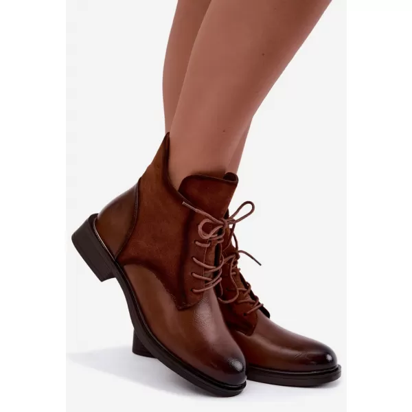  Damen-Stiefeletten BOTO 26BT02-590 BRAUN 