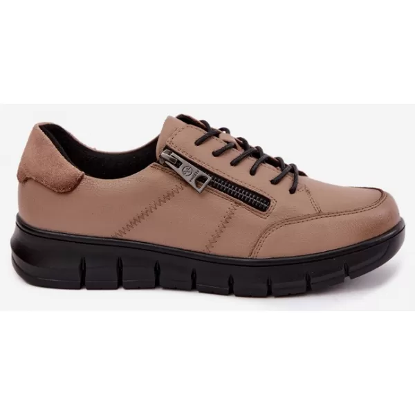  Damen-Stiefeletten VINCEZA 133130 BEIGE 