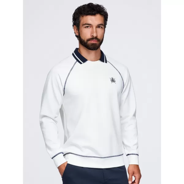  Herren-Sweatshirt OMBRE OM-SSNZ-0269 CREMEFARBEN 
