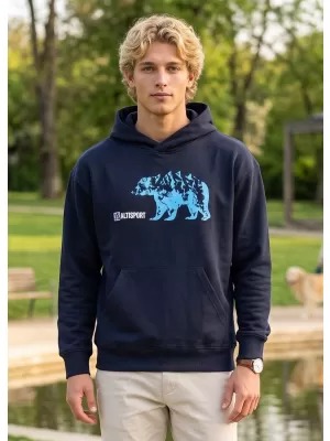 Herren-Sweatshirt ALTISPORT ALM193422 MARINEBLAU