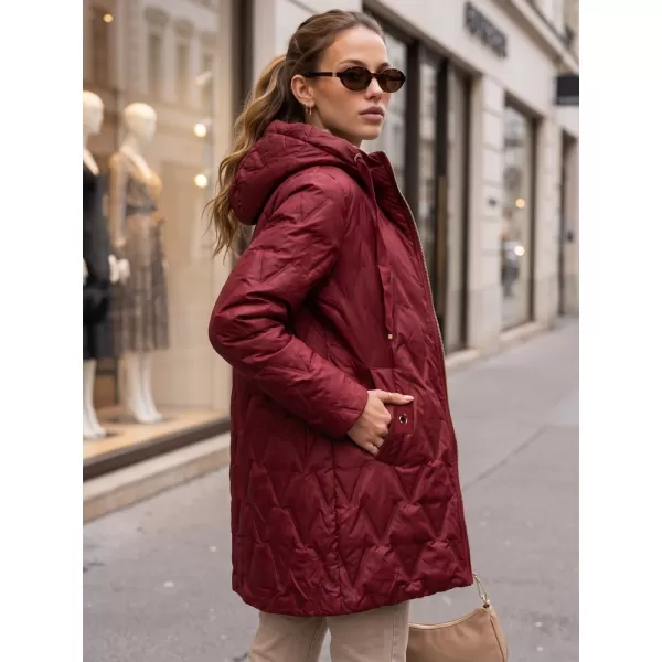  Damenjacke DSTREET TY5771 BURGUND 