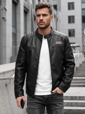 Herrenjacke DSTREET TX5147 SCHWARZ