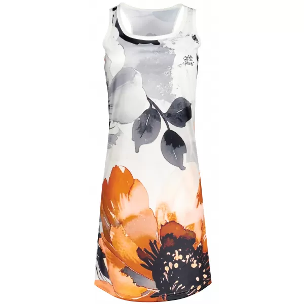  Hochwertiges Funktionskleid für Damen ALTISPORT VOJ/ALW117SAT01 SCHWARZ-ORANGE 