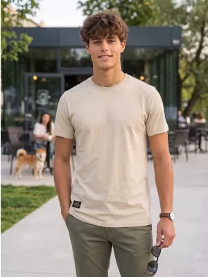 Herren-T-Shirt ALTISPORT NP/ALMST20001 SAND