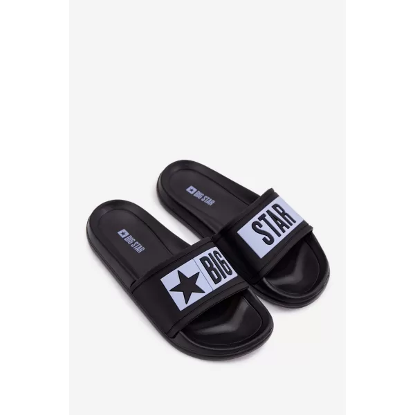  Kinderhausschuhe BIG STAR SHOES TT374A003 SCHWARZ/BLAU 