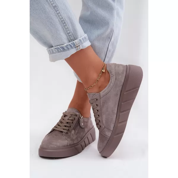  Damen-Stiefeletten BOTO 26PB18-18 TAUPE 