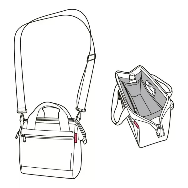  Tasche REISENTHEL ALLROUNDER CROSS MQ7003 SCHWARZ 