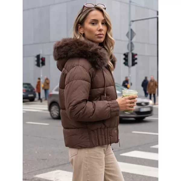  Damenjacke DSTREET TY5829 BRAUN 