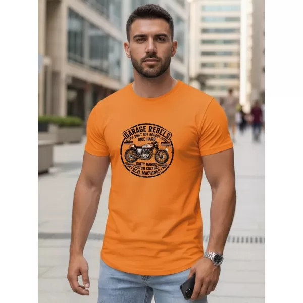  Herren-T-Shirt DSTREET NX5007R-OR ORANGE 