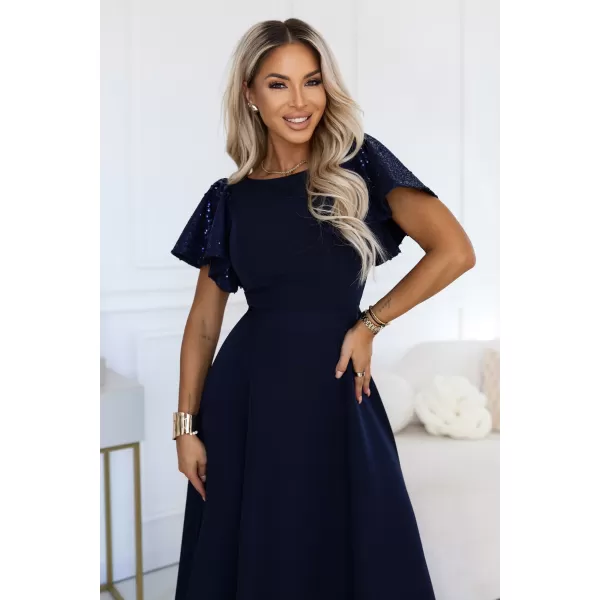  Kleid NUMOCO 694-4 DUNKELBLAU 