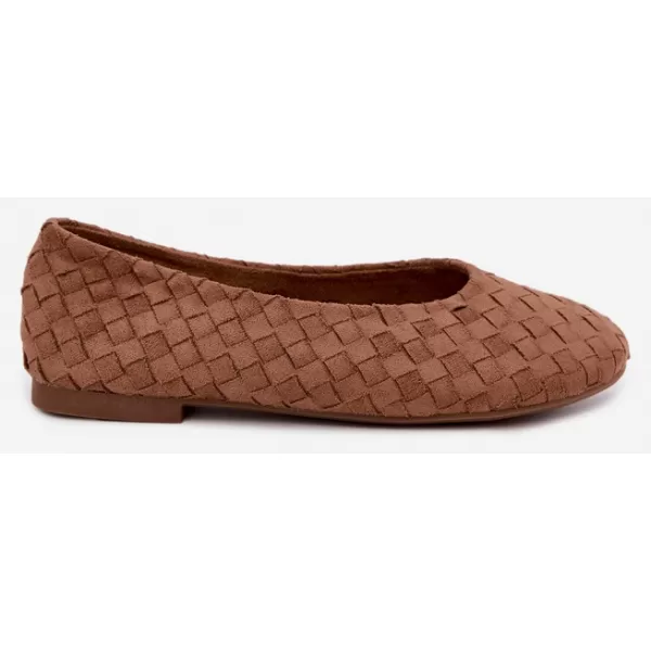  Ballerinas für Damen BOTO 9867 KAMEL 