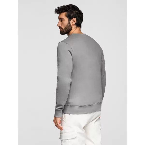  Herren-Sweatshirt OMBRE OM-SSBN-0271 GRAU 