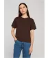 Damen-T-Shirt URBAN CLASSICS TB7494-00075 BRAUN