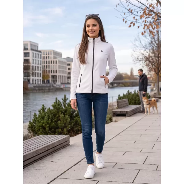  Fleece-Sweatshirt für Damen ALTISPORT ALW002852 WEIß 