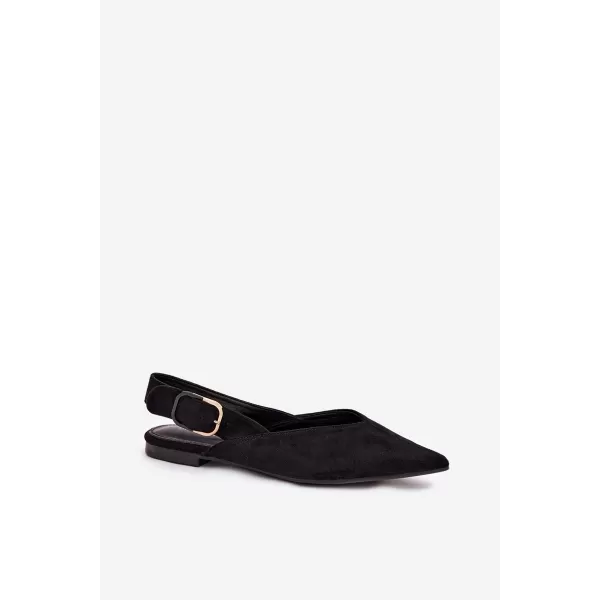  Ballerinas für Damen BOTO JH598/9755 SCHWARZ 