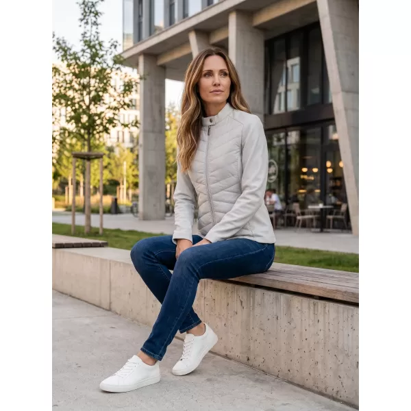  Hybridjacke für Damen MALFINI PREMIUM CROSS 556 SILBERGRAU 
