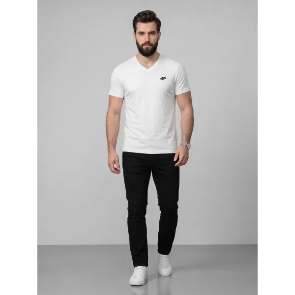  Herren-T-Shirt 4F WMM00TTSHM3339 WEIß 