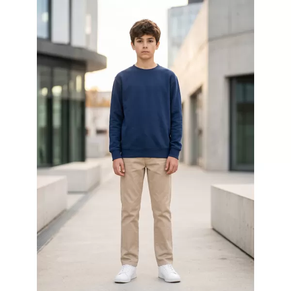  Kinder-Sweatshirt MALFINI CREW 427 MITTERNACHTSBLAU 