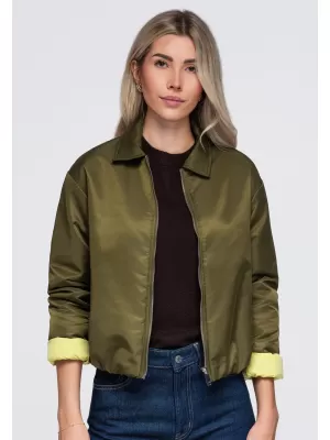 Damenjacke OMBRE OW-JT-E0003 KHAKI