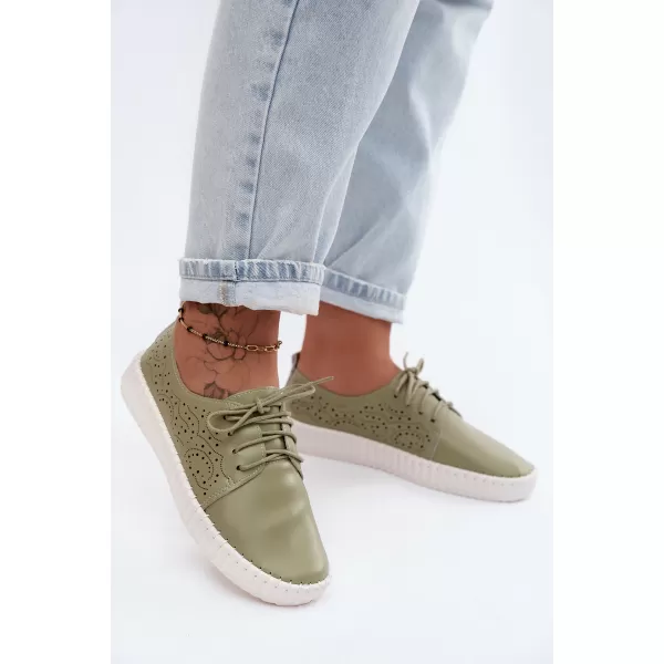  Damen-Stiefeletten BOTO G2437 GRÜN 