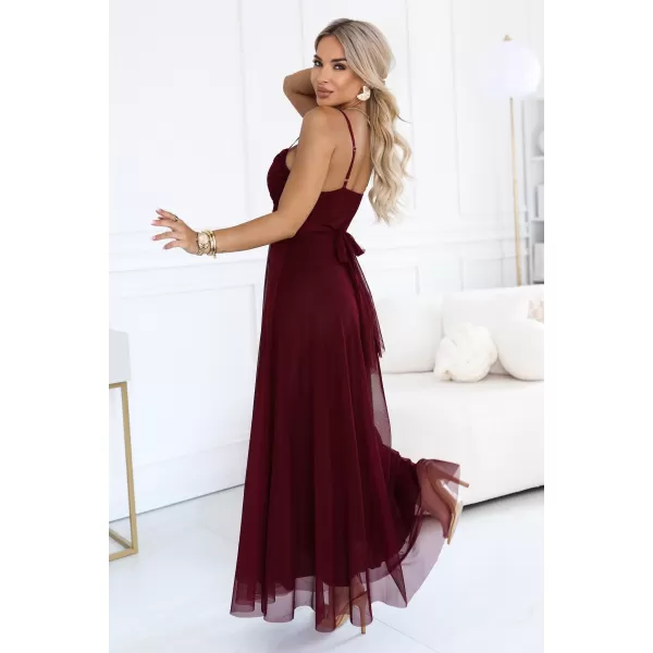  Damenkleid NUMOCO 681-3 BURGUND 