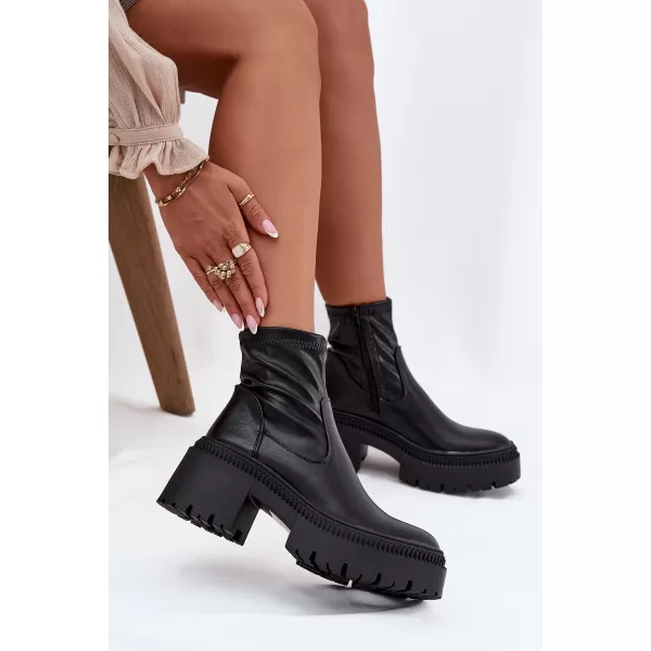  Damen-Stiefeletten BOTO 9670A LILA 