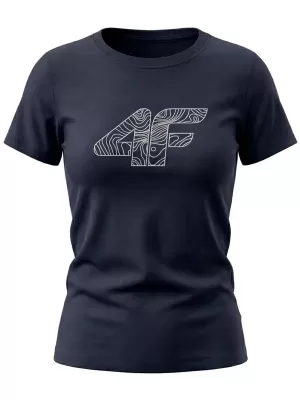 Damen-T-Shirt 4F WMM00TTSHF3309 GEWOHNHEITEN