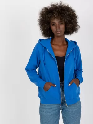 Damen-Sweatshirt BASIC FEEL GOOD B-002.06 DUNKELBLAU
