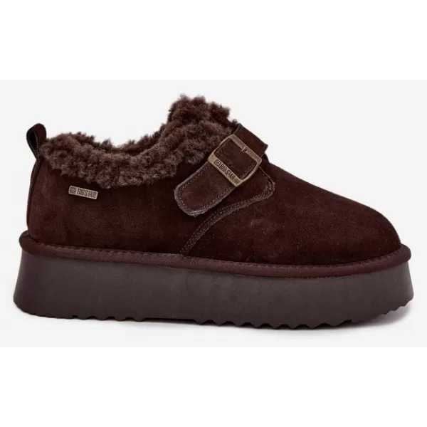  Schneemänner für Frauen BIG STAR SHOES UU274319 BRAUN/BEIGE 