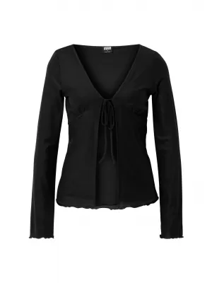 Strickjacke für Damen URBAN CLASSICS TB8187 SCHWARZ
